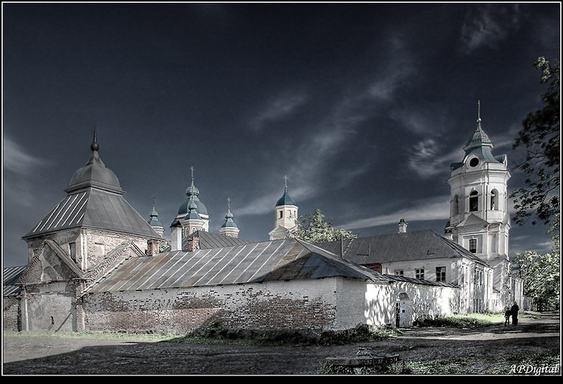 ладожское, озеро, остров, коневец, коневский, рождество-богородичный, монастырь Вечерphoto preview