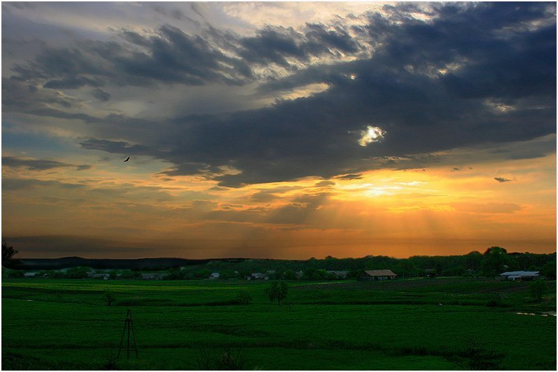 Утренний мотив селаphoto preview