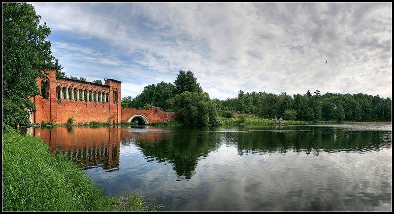 панорама, 3, горизонтальных, кадра Марфиноphoto preview