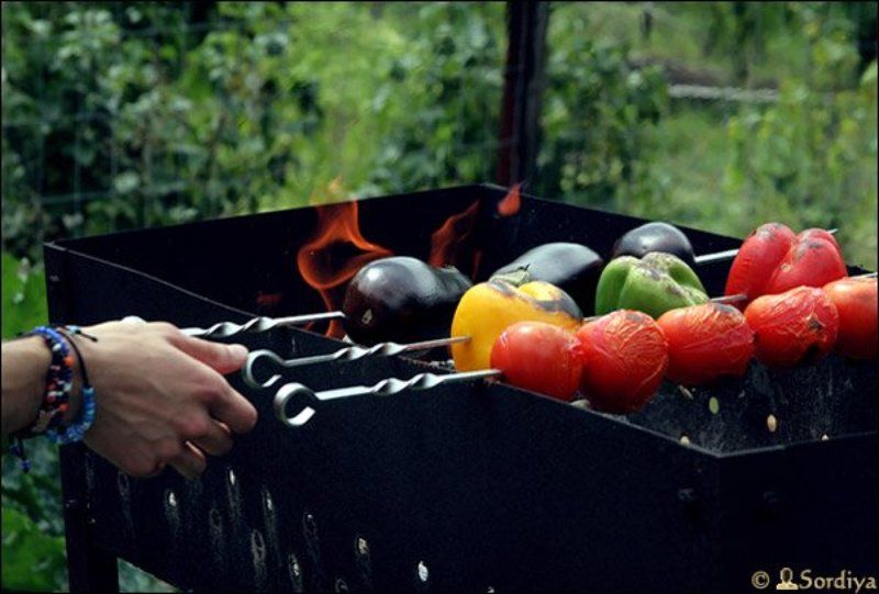 готовить, овощи, шашлык Отдыхатьphoto preview