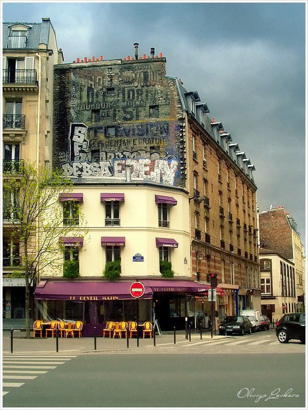 париж, кафе, улочки, окна, крыши французские штучки #4photo preview