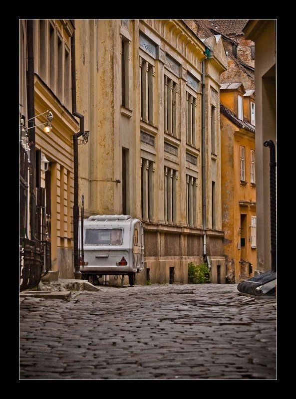 город рига вагончик ...одиночество...photo preview