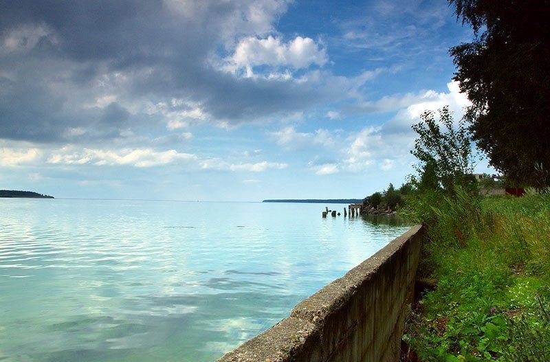 рыбинск, водохранилище, берег рыбинское \