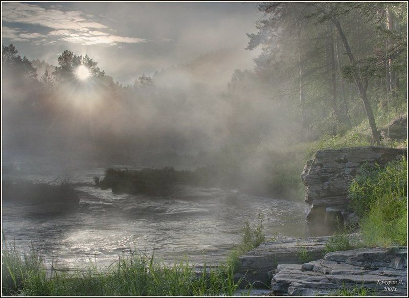 река,утро,туман,вода Утро на Сакмаре!photo preview