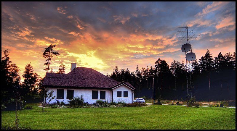 home, sweet home Домашняя закатнаяphoto preview