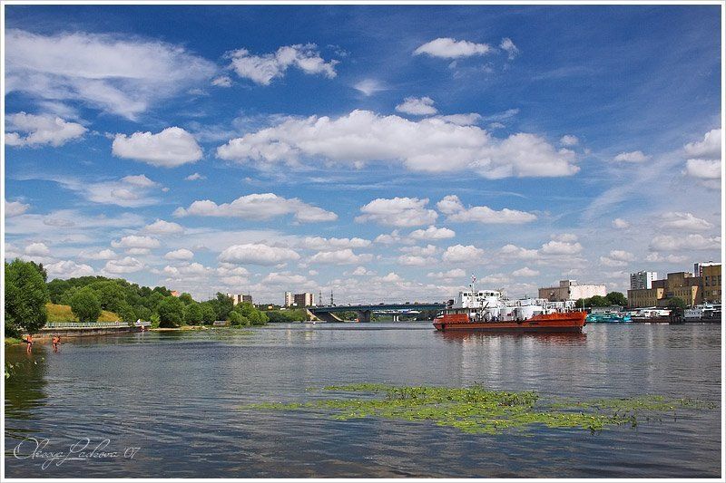 лето, тушино, вода, рыбаки, кораблики, мост, ленинградское шоссе Лето!photo preview