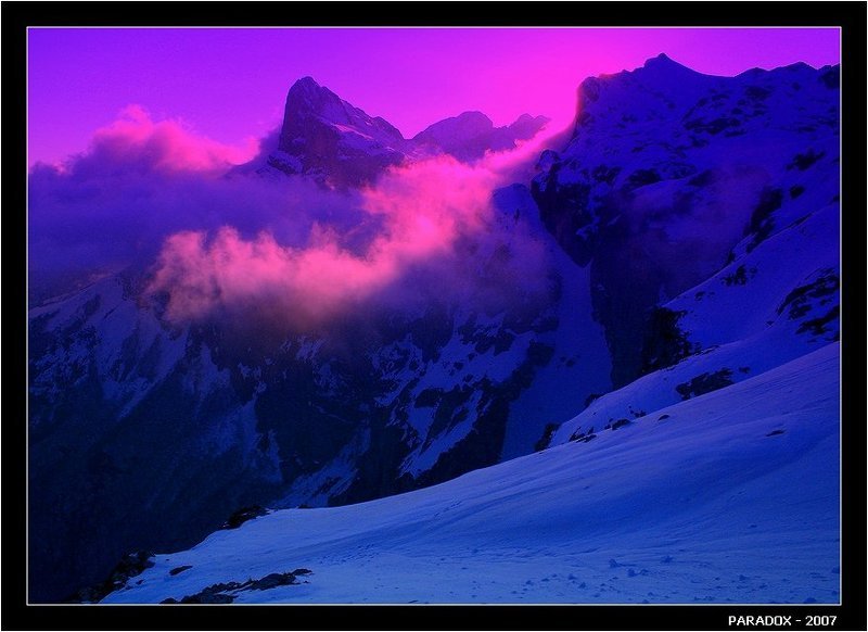 испания, spain, кантабрийские кордильеры, закат, снег, paradox Познать Геростратаphoto preview