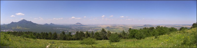 кавказ, лето, горы, бештау, пейзаж, photohunter Вид на Бештауphoto preview