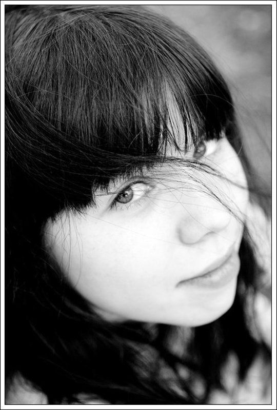 вишенка, портрет, чб Вишенкаphoto preview