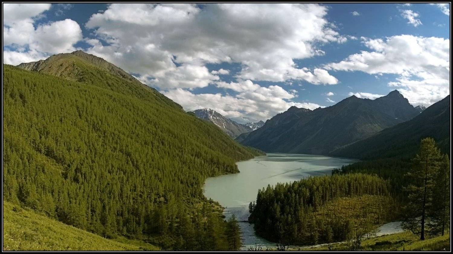 Кучерлинское озеро. Автор: Алексей горы , озеро, Алексей