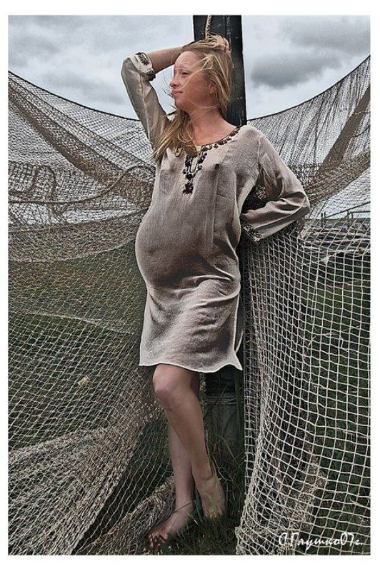 рыбачка, соня, как, то, в, мае на белом мореphoto preview