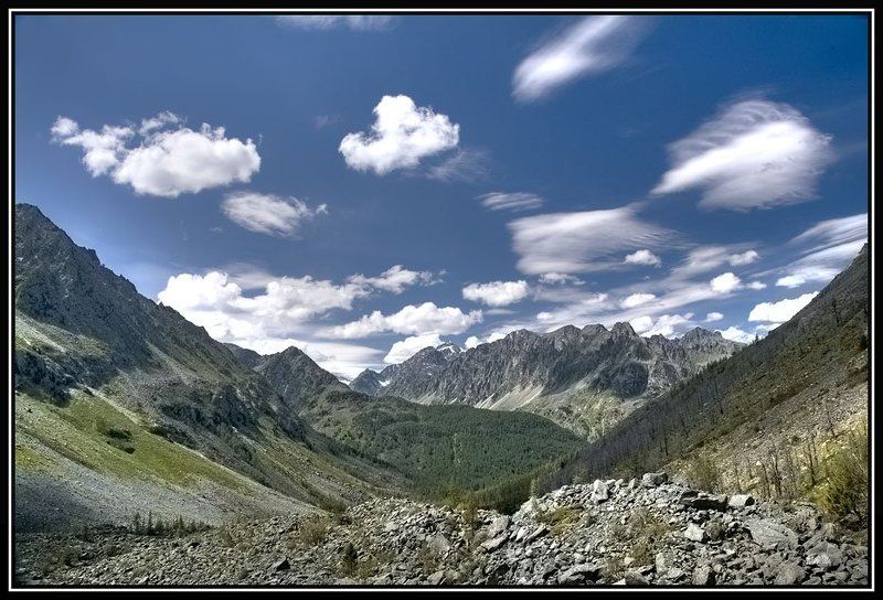 горы , реки , облака Горный пейзаж_1photo preview