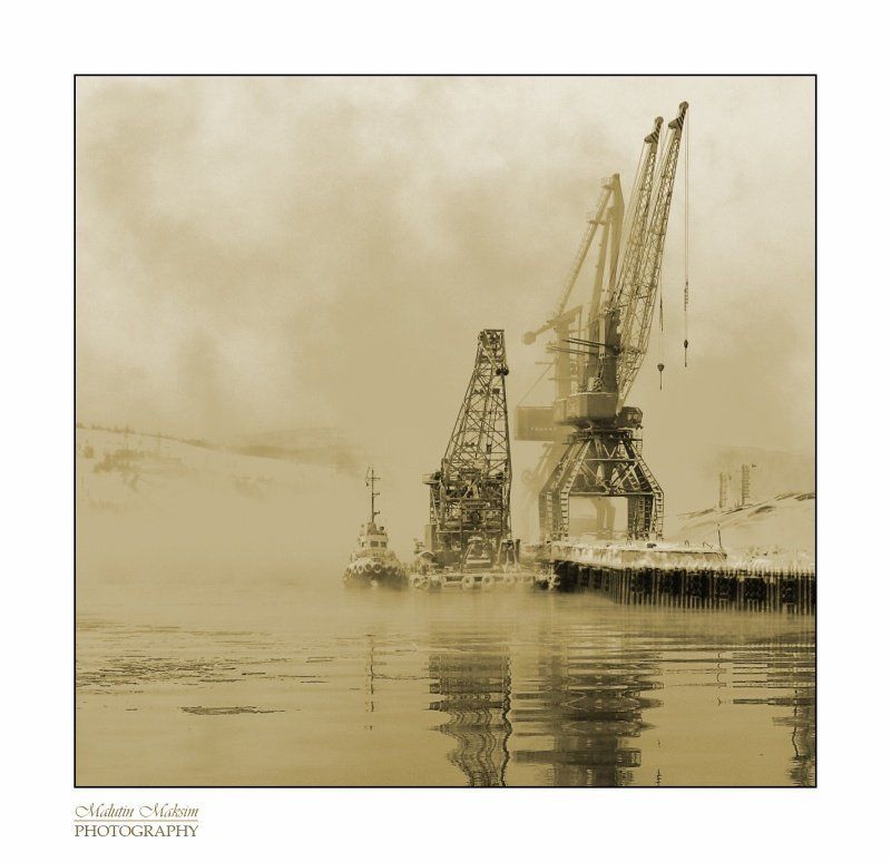 through a mistphoto preview