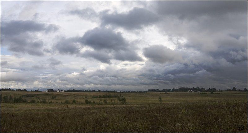 разметелево, вечер, небо, облака photo preview