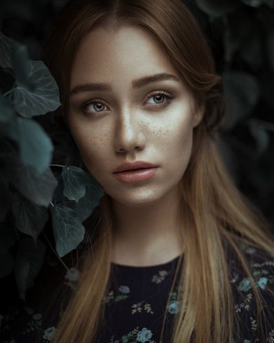blue