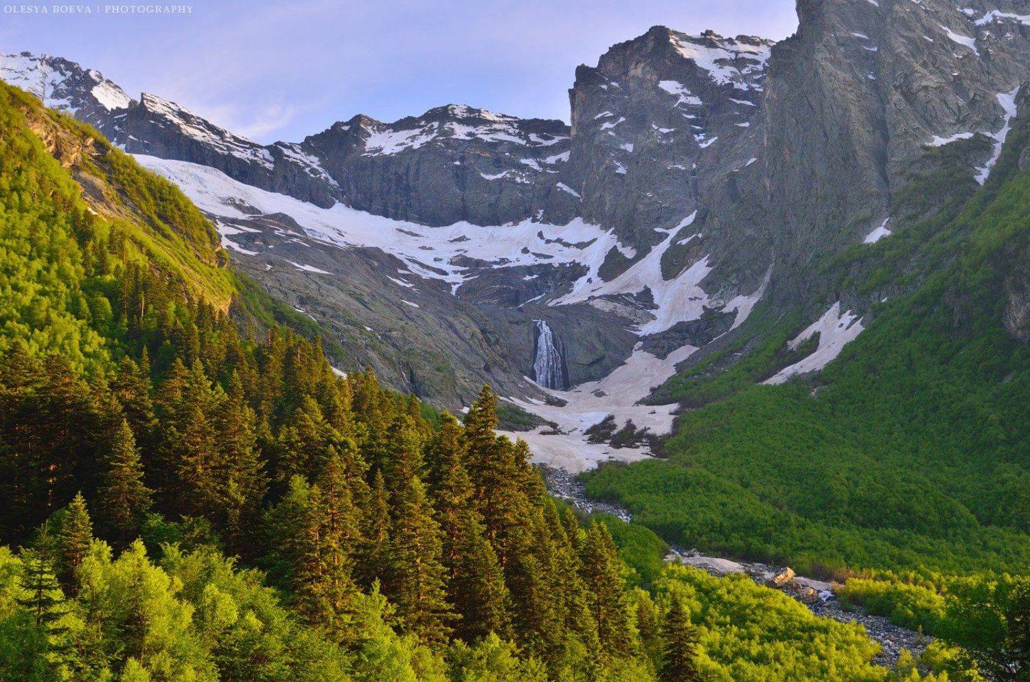 Джугутурлучат. Автор: Олеся Боева россия, домбай, джугутурлучат, Олеся Боева