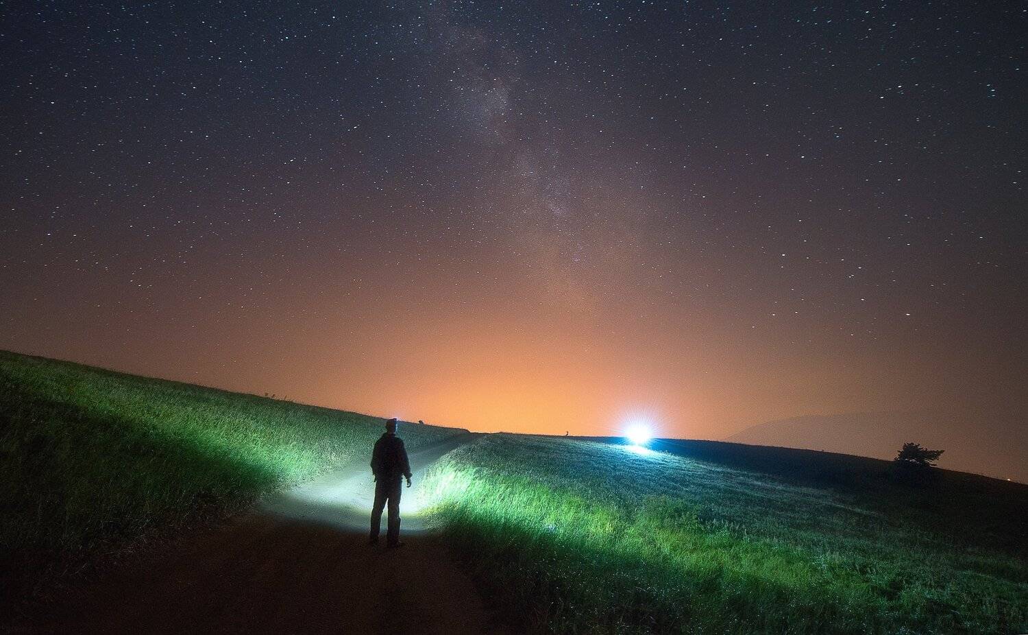 крым, горы, звезды, ночь, инопетяне, Александр Пругов