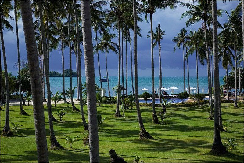 таиланд, море, сиамский, залив, ко, чанг, лето, круглый, год, девушки, thailand, ko, chang, пальмы, джунгли, буря, дождь, шторм, затишье, тропический, ливень Затишье перед бурейphoto preview