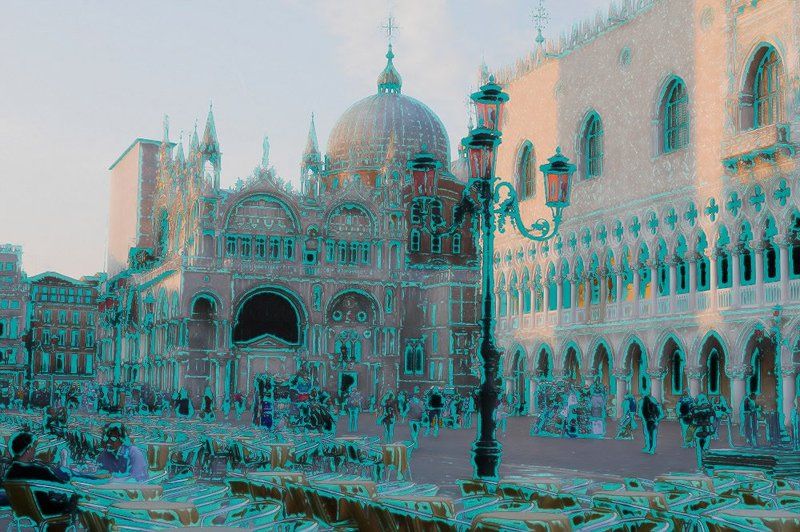 венеция, италия, стекло, свет, цвет Венецианское стеклоphoto preview