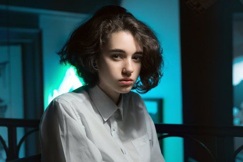 Neon girl