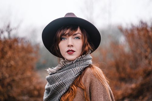Outside