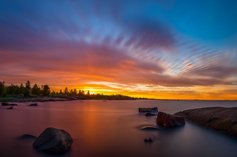 белое море,белая ночь Краски белой ночи.photo preview