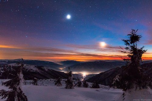 Новогодняя ночь на Ясновце