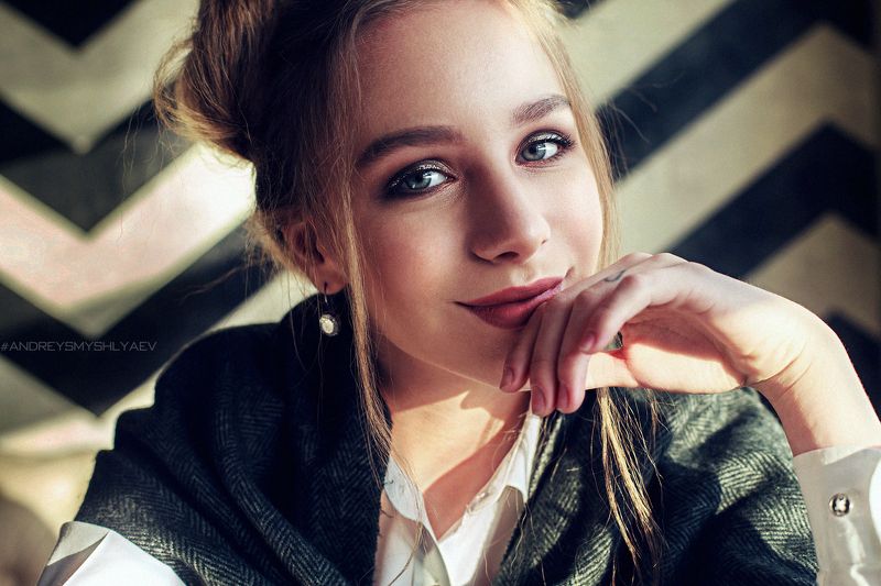 девушка, портрет, смышляев, дневной свет, girl, dayligh, smyshlyaev, зима, россия,челябинск Polinaphoto preview
