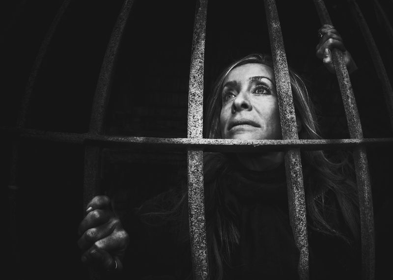 Портрет, лица, жанровый портрет, Roman Mordashev photography, Черно белая фотография Взгляд надеждыphoto preview