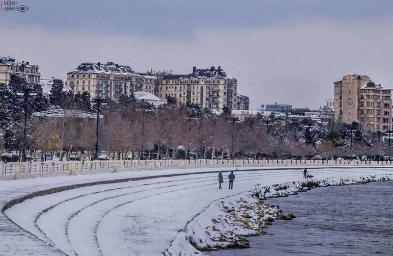 Snow in Bakuphoto preview