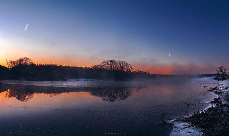 Рассвет. река Чусоваяphoto preview