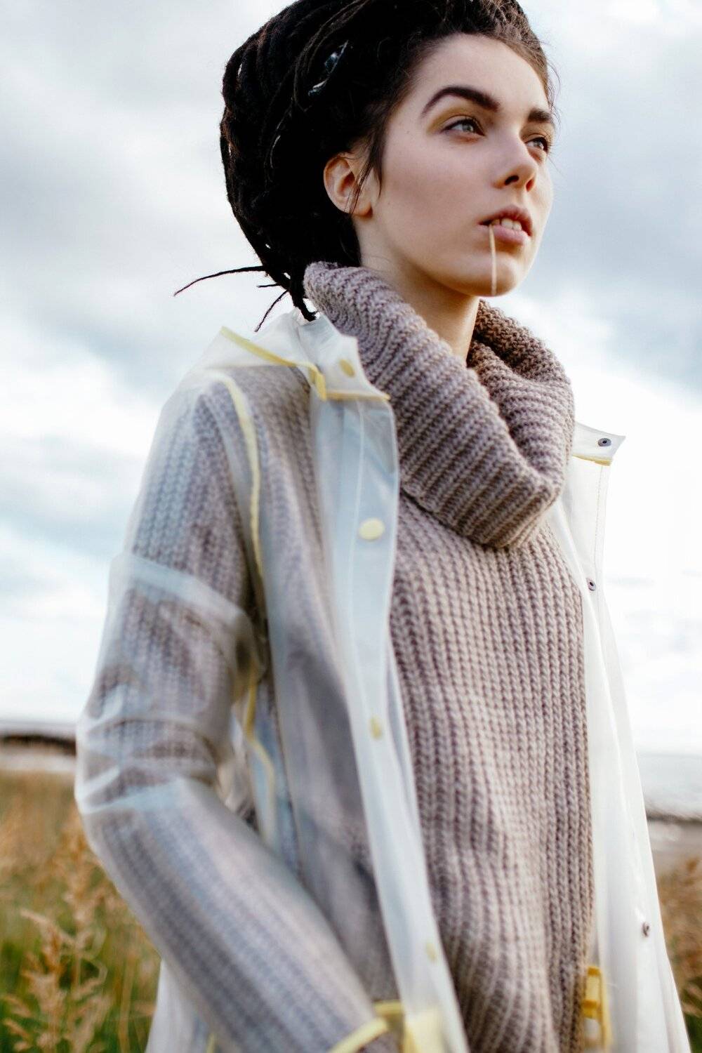 Девушка, море, дождь, погода, осень, фото, фотограф, Архангельск, Ягры, Бастет, Dmitry Bastet