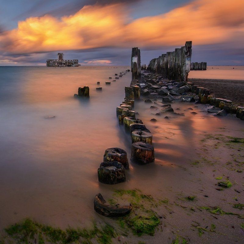 Torpedo at sunsetphoto preview