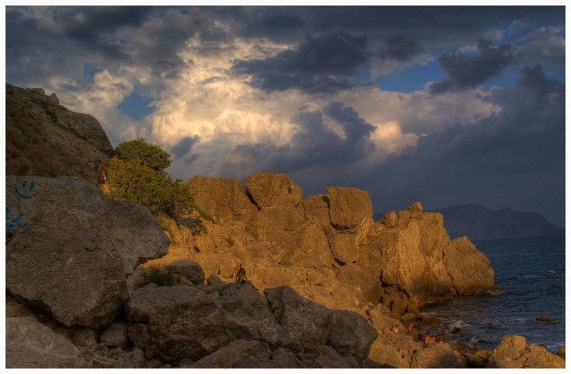 крым,горы,алчак вечер за Алчакомphoto preview