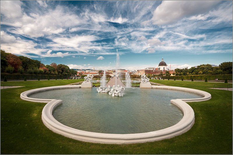 вена, австрия, бельведер wien.postcard#1 belvederephoto preview