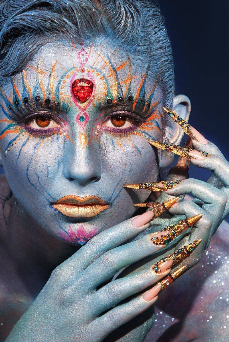 ***. Автор: Сергей Сотников нейл-арт ногти визаж make-up, Сергей Сотников