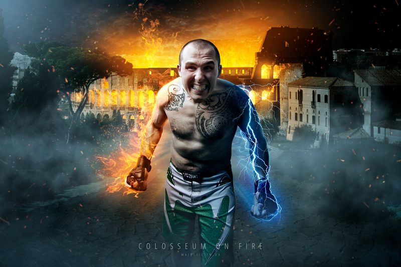 Colosseum on firephoto preview