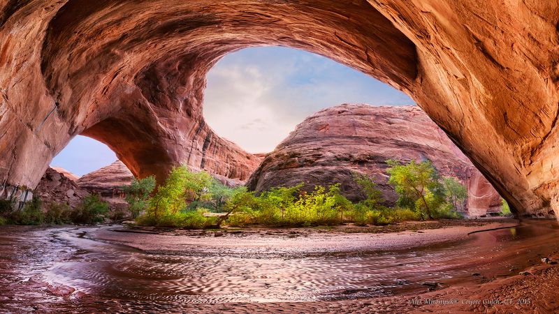 Арка Jacob Hamblin в ущелье Койота (Юта, США)photo preview