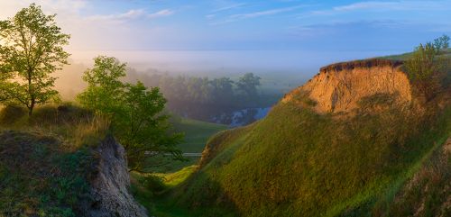 террасы с видом на реку