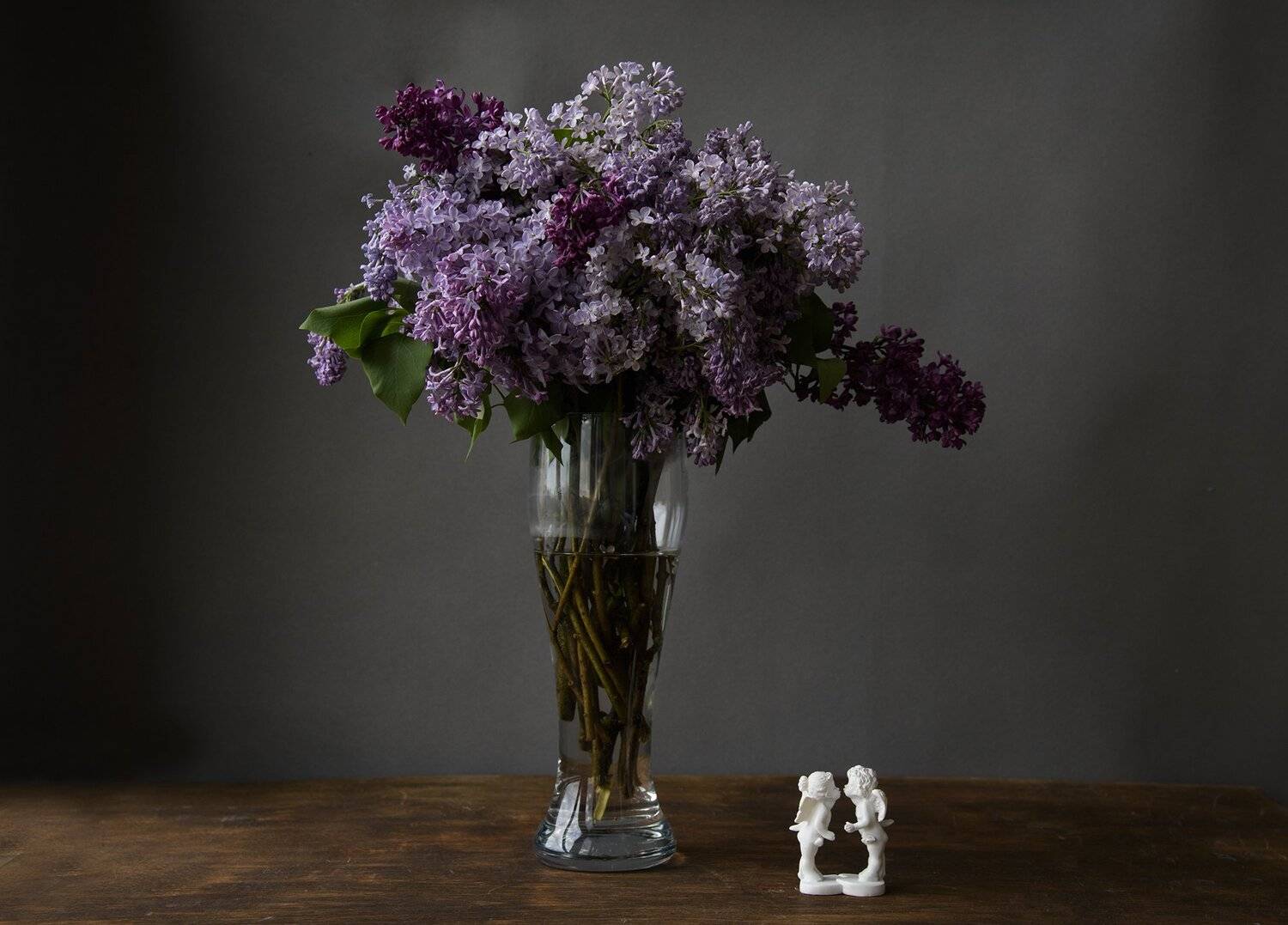 сирень, ангелы, весна, цветы, любовь, Svetlana Khromova