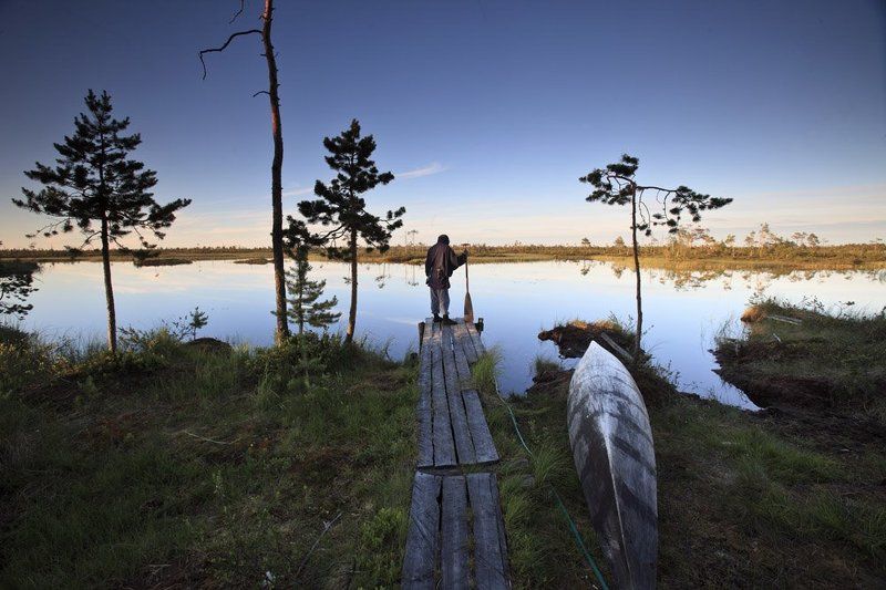 Вот стою, держу весло...photo preview