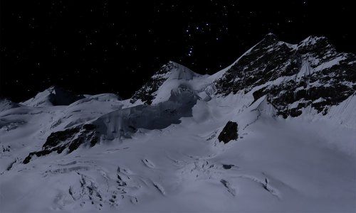 Under the light of the stars