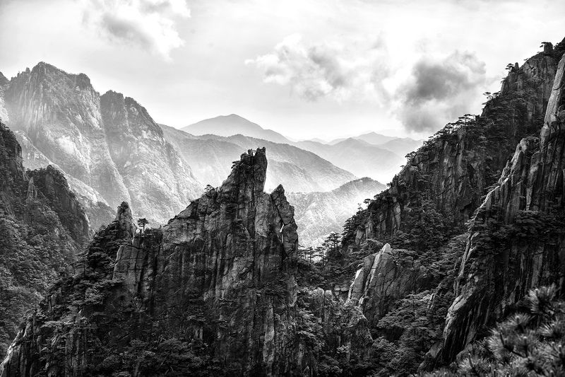 Nature\'s Drawings... Huangshan.photo preview