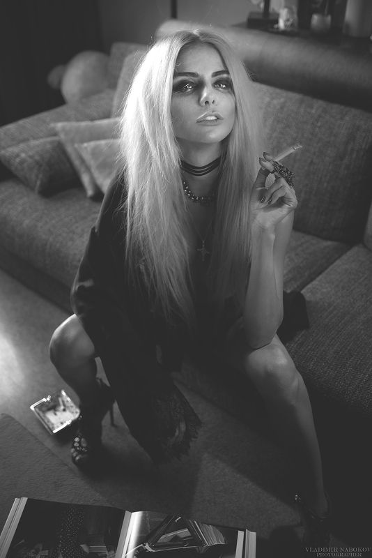 фотография, модель, фотограф, портрет, утро В гостях у Лизыphoto preview