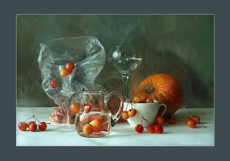 тыква и черешня. 2017photo preview