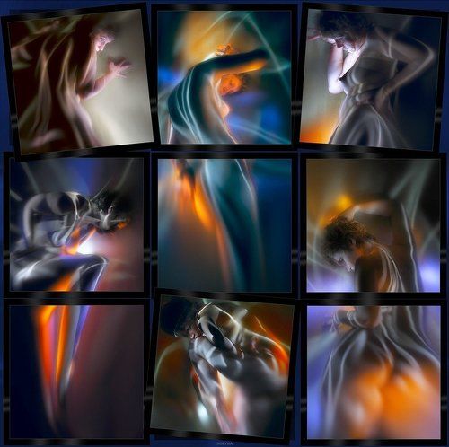 Akt... Портрет с творческой оптикой... (Светографика 2010)