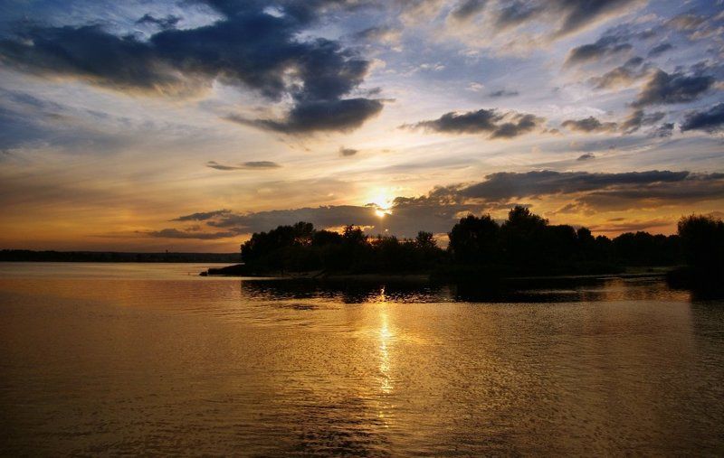 пейзаж Речной просторphoto preview