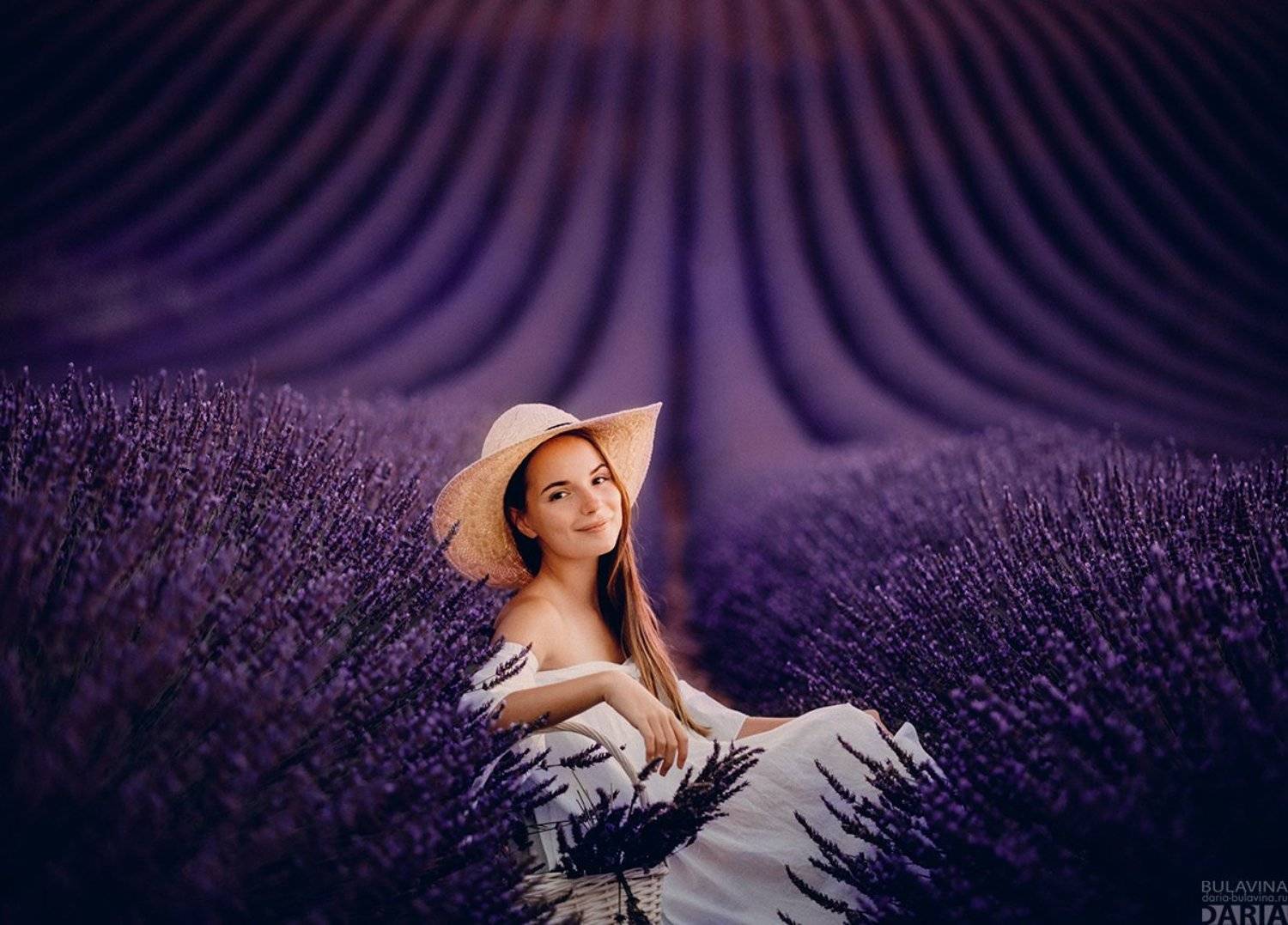 лавандовое поле,  лаванда,  портрет, сашаспилберг,  прованс, франция, Дарья Булавина