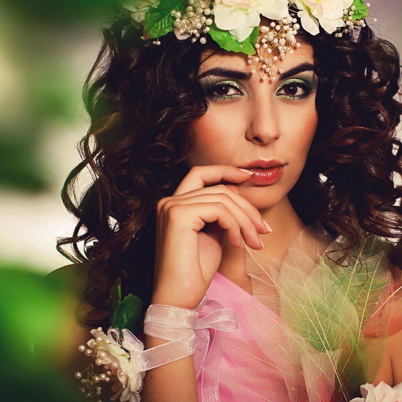 девушка, портрет, студия, фотосессия photo preview