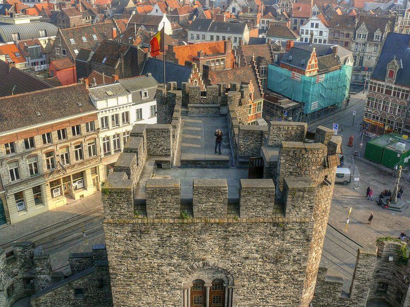 гент, башна, замок, фотофраф Коллегаphoto preview